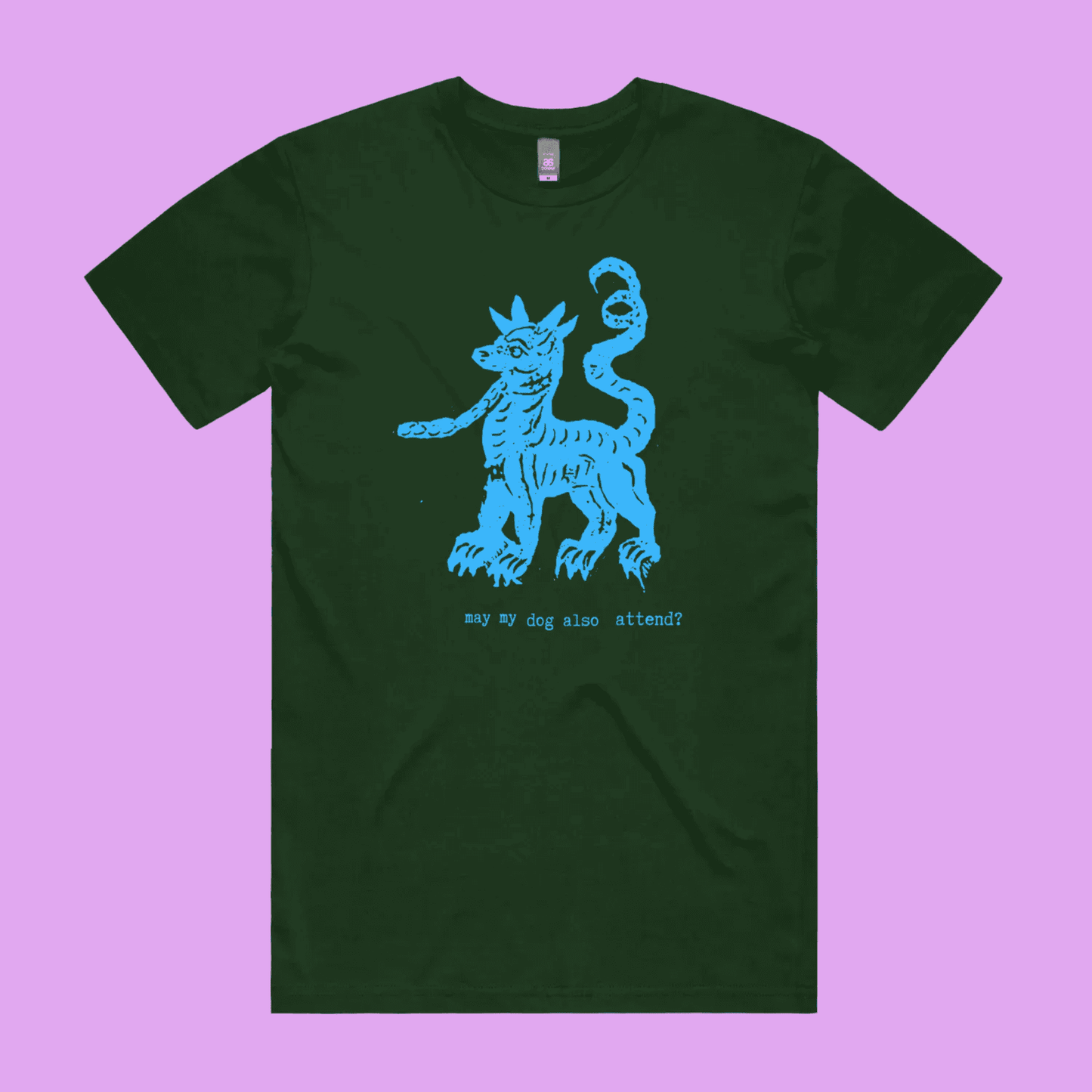 may my dog also attend? | witchy dog lover tee – staple