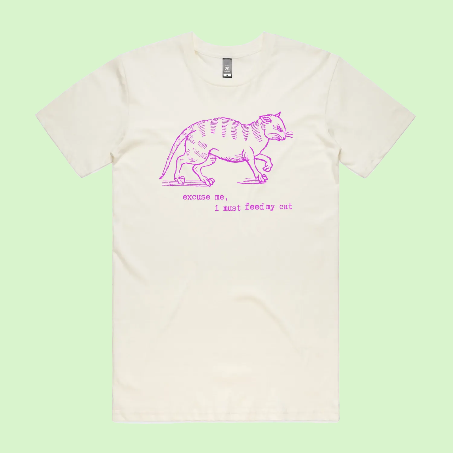 I must feed my cat | vintage tee - staple
