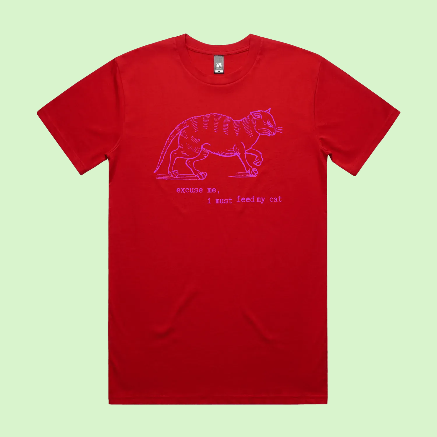 I must feed my cat | vintage tee - staple
