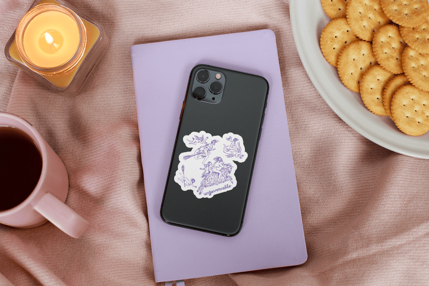 ungovernable | feminist sticker