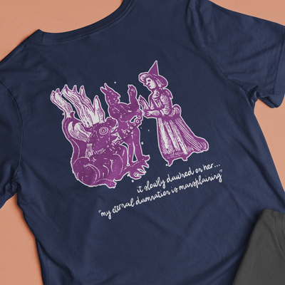 damnation | mansplaining feminist t-shirt
