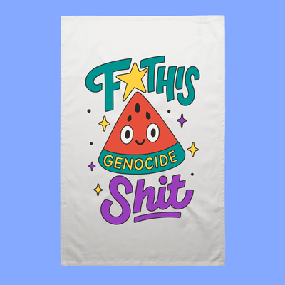 cutie fruity tea towel