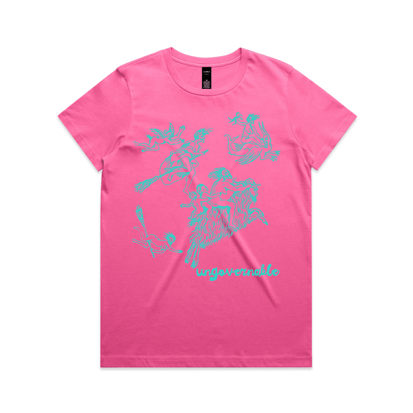 ungovernable | feminist graphic tee - maple