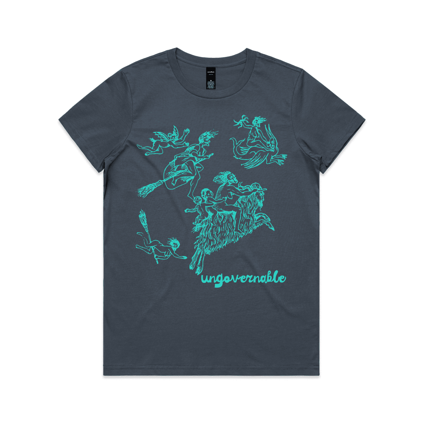 ungovernable | feminist graphic tee - maple