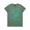 ungovernable | feminist graphic tee - maple
