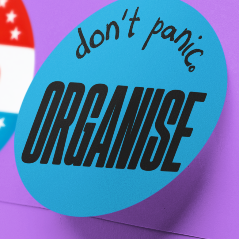 tiny acts of rebellion | union sticker pack - organised labor lover