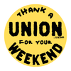 tiny acts of rebellion | union sticker pack - organised labor lover