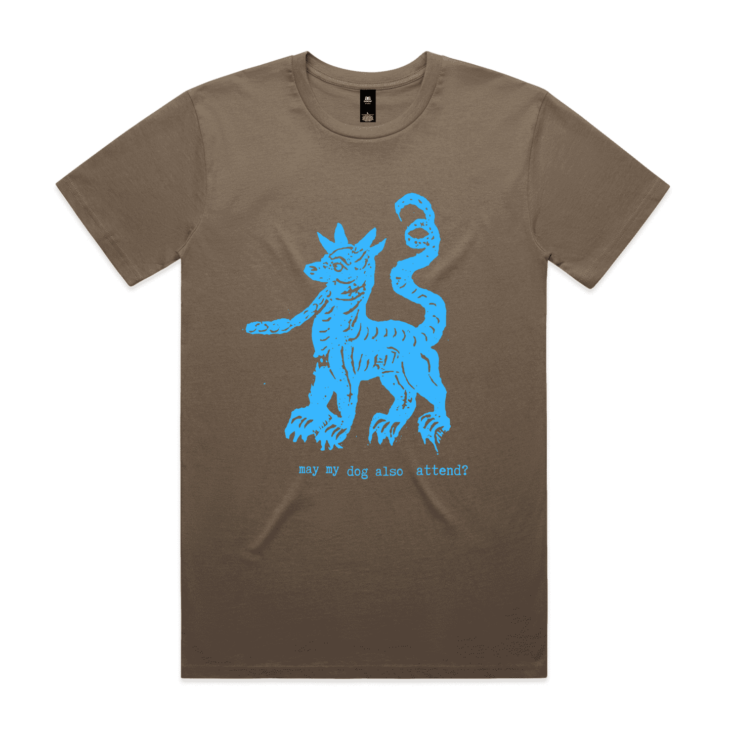 may my dog also attend? | witchy dog lover tee – men's unisex tee