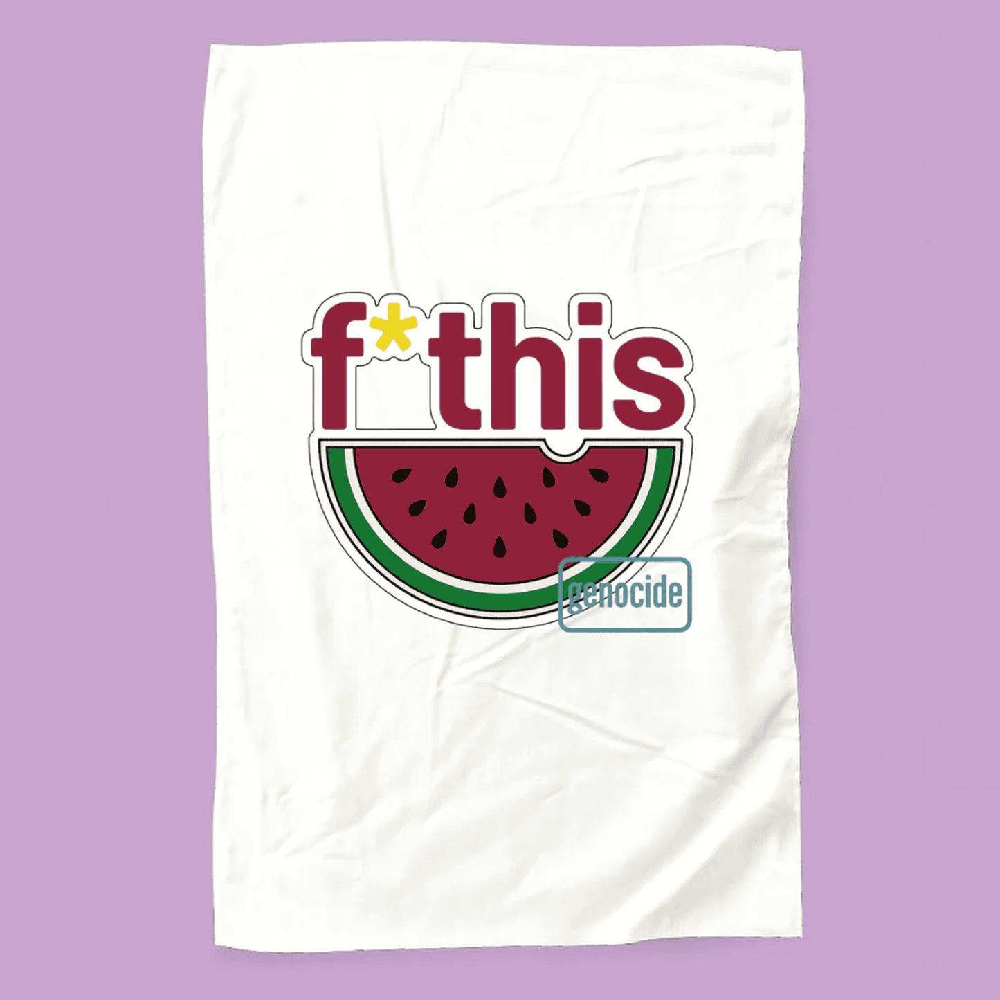 fruity tea towel