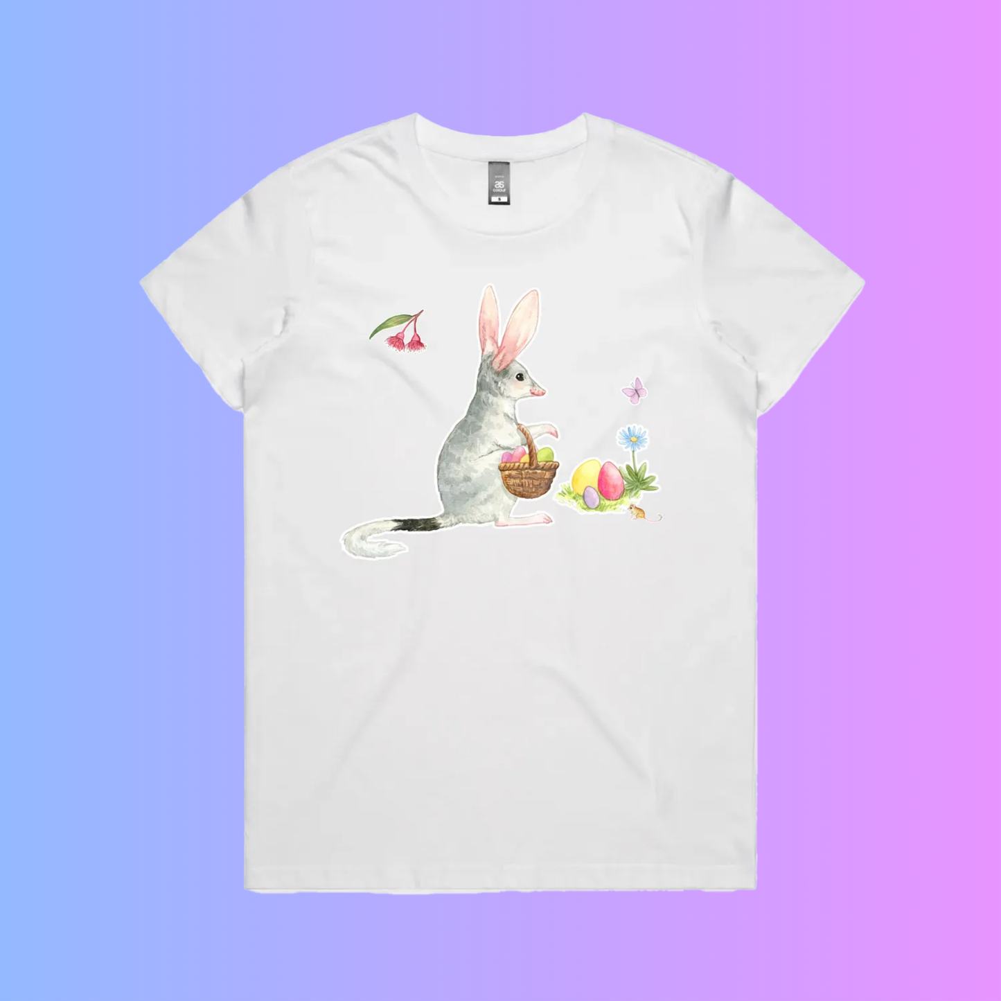 easter bilby - adult maple tee