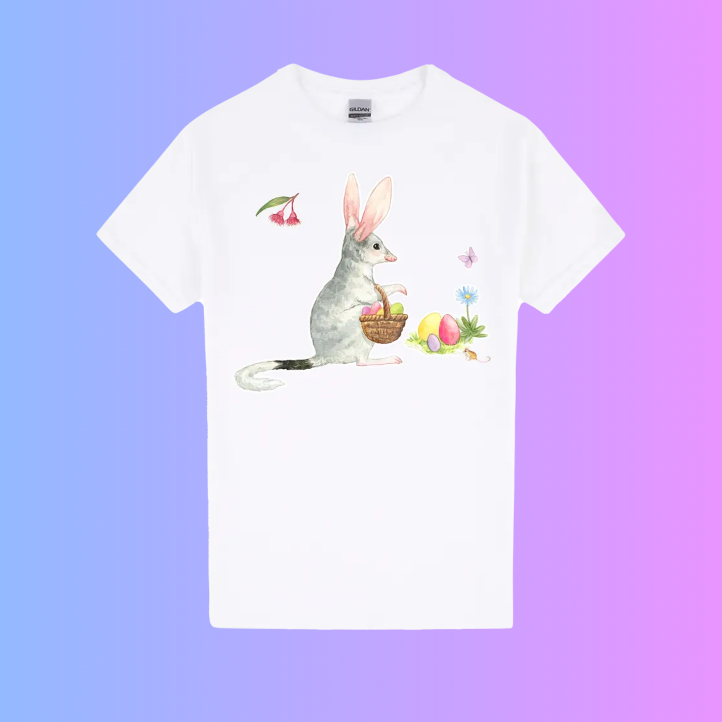 easter bilby - adult gildan tee