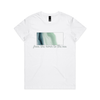 river to sea | protest tee - maple