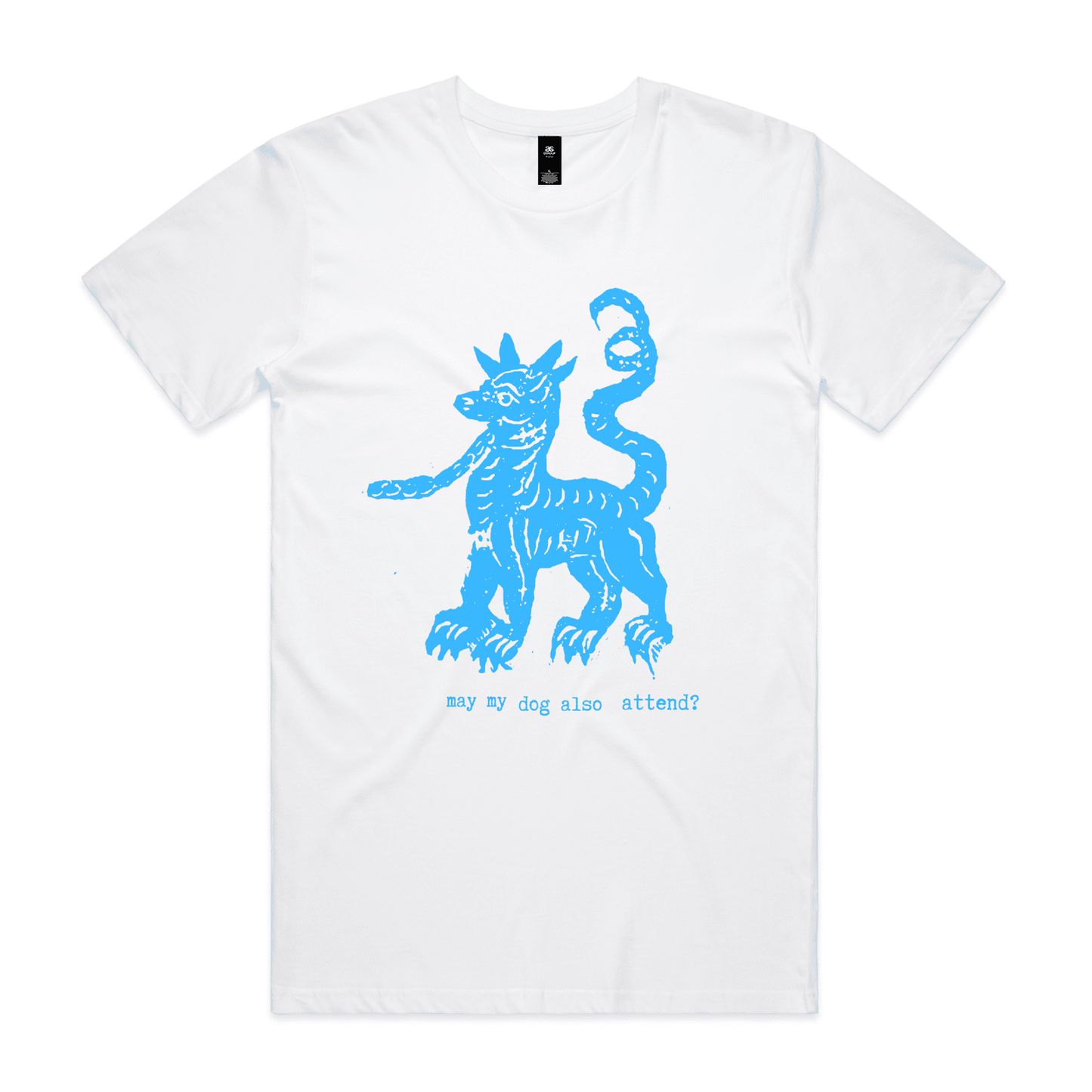 may my dog also attend? | witchy dog lover tee – men's unisex tee